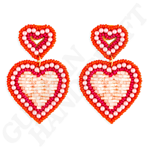 Pendientes hechos a mano con cuentas Meadow Radiance, intrincados abalorios florales, estilo bohemio inspirado en la naturaleza, joyería de primavera, gota de moda - Product Image 4