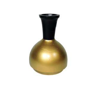 Meilleure vente Design personnalisé pour centres de table de mariage Vases à fleurs en métal Finition brillante Pot de fleur Vase à fleurs élégant - Product Image 5