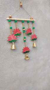 Fait main indien Rajasthani coloré Design tenture murale pièce maîtresse pour la décoration et les cadeaux déco de Noël Diwali décor suspendu - Product Image 2