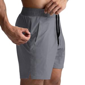 Ropa deportiva corta personalizada para hombre, ropa de calle de etiqueta privada, ropa de calle deportiva para gimnasio, pantalones cortos de algodón y poliéster para hombre - Product Image 2