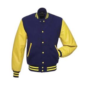 Vestes universitaires grande taille pour hommes et femmes-Ensemble personnalisé en cuir et coton molletonné brodé LOGO Service OEM - Product Image 4