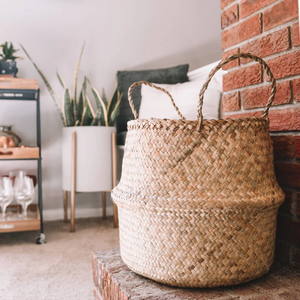 Cestas de almacenamiento de algas marinas respetuosas con el medio ambiente Artesanía OEM/ODM Fabricante de Vietnam Otras cestas de fibra natural para complementarios - Product Image 3