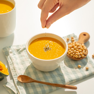 Súp đậu nành vị bí ngô ngọt GARUMASTER - Bột ăn chay từ thực vật với hạnh nhân, yến mạch, đậu nành - Thức ăn thay thế tức thì tự nhiên - Product Image 3