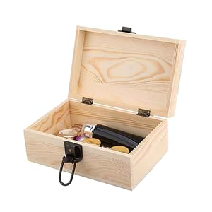 Boîte à bijoux de travail en bois d'acacia simple en bois de qualité supérieure avec meilleure qualité Boîte à bijoux la plus vendue de qualité supérieure - Product Image 1