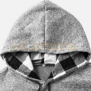 Offre Spéciale nouveauté coton mélangé pull à capuche style unique respirant hommes pull à capuche - Product Image 4