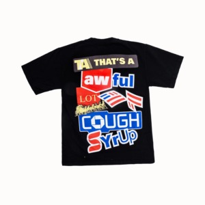 High Quality Custom Printing <b>Tshirt</b> Awful lot of cough syrup men's t-shirts OEM ODM NEW printed most selling tees for unisex - Product Image 4