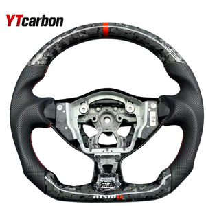 <span class=keywords><strong>พวงมาลัย</strong></span>ปลอมแปลงคาร์บอนไฟเบอร์สไตล์รถแข่งสำหรับ Juke F15 <span class=keywords><strong>Note</strong></span> Maxima 370Z Sentra - Product Image 1