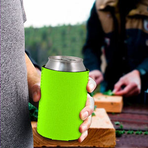 Porte-canette en néoprène classique le plus vendu Impression personnalisée Sublimation Taille standard Cozie pliable Affichez votre logo - Product Image 3