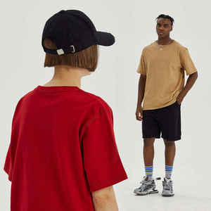 Grande taille épaule tombante 100% coton épais Street Wear T-shirt de luxe de haute qualité avec T-shirt personnalisé uni pour hommes - Product Image 3