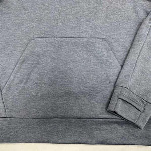 เสื้อสเวตเตอร์ผ้าฝ้าย100% มีซิปเต็มตัวของผู้ชาย, เสื้อกันหนาวมีฮู้ดเก็บอุณหภูมิน้ำหนักมากปรับแต่งได้-สำหรับฤดูหนาว - Product Image 6