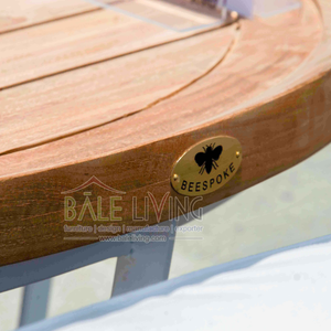 โต๊ะกาแฟทำจากไม้สักเนื้อแข็งสไตล์มินิมอลเฟอร์นิเจอร์ในบ้านเป็นมิตรกับสิ่งแวดล้อมแบบอินโดนีเซีย - Product Image 4