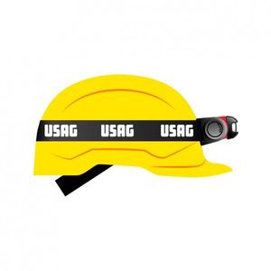 Lampe frontale LED Usag à haute visibilité, produit EL pour une visibilité optimale - Product Image 5