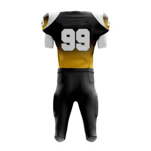 Maillots de football américain OEM personnalisés uniformes de football américain personnalisés à séchage rapide conception spéciale prix bon marché et courts - Product Image 2