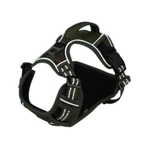 Collier souple moderne pour chiens de grande à moyenne taille, super durable, camouflage réfléchissant, avec contrôle par guidon, long - Product Image 1