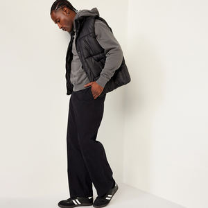 À la mode décontracté hiver sans manches multi-poches bouffant gilet veste pour hommes haute qualité coupe-vent vêtements d'extérieur bas quantité minimale de commande - Product Image 3