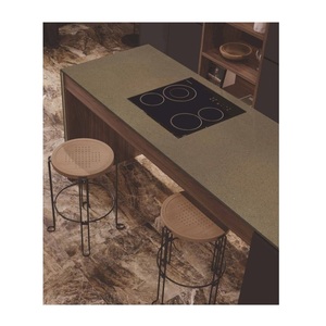Dalle de pierre de quartz artificielle résistante aux rayures pour la décoration de comptoirs, design moderne en céramique, capacité de conception de modèles 3D - Product Image 1