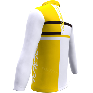 Logo personnalisé OEM Sportswear T-shirt polo à manches longues Polo de golf personnalisé en toile à manches courtes - Product Image 3