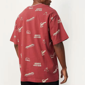 T-shirts pour hommes fabriqués sur mesure en coton de qualité supérieure avec impression sérigraphique, doux, respirant et parfaits pour les tenues décontractées ou streetwear. - Product Image 3