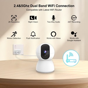 Solar PTZ Security <b>Camera</b> <b>Outdoor</b> <b>Wireless</b> IP <b>Camera</b> Waterproof Weatherproof 5MP 4K WiFi - Product Image 4