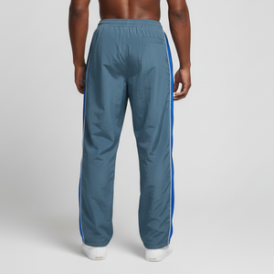 Venta al por mayor de ropa de calle de alta calidad con logotipo personalizado, pantalones holgados para hombre, pantalones cortavientos de nailon, bloques de color de trabajo con pantalones de chándal, pantalones lavados para hombre - Product Image 4