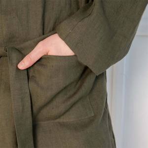 Abrigos de Albornoz de algodón para hombre, suaves y transpirables, perfectos para la comodidad diaria y el descanso - Product Image 5