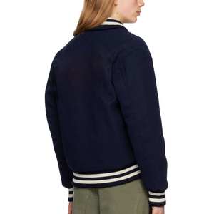 Vestes universitaires pour femmes, style vintage, lettres, baseball, streetwear, mode féminine, vestes universitaires en laine à vendre 2026 - Product Image 3