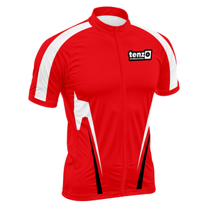 Maillot de Ciclismo Personalizado Unisex de Manga Corta con Cremallera Completa, Transpirable, de Secado Rápido, Elástico, Sublimado, OEM ODM - Product Image 2