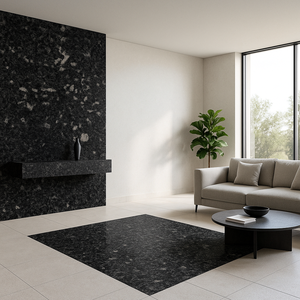 Azulejos de Granito Negro Tradicional de Asuán, Pulidos, Duraderos, Ecológicos, Densidad de 2800 kg/m³, Cortados a Medida - Product Image 5