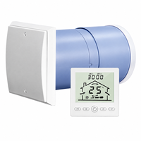 Ventilateur de récupération de chaleur mural pour une seule pièce, système de ventilation d'air frais, récupérateur d'air