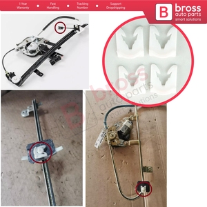 Clips de Fijación del Soporte del Regulador de Ventanas BWR5114 para Tempra 159 Tipo 160 155 7595321 7595322 - Product Image 5