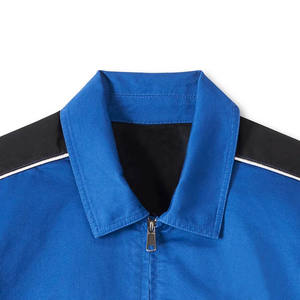 Chaqueta de Trabajo de Lona Reflectante para Hombre, Chaqueta de Trabajo de Lona de Algodón con Logotipo Personalizado, Bordado con Cremallera, Ropa de Invierno, Talla Grande - Product Image 5