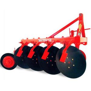 Arado de 3 Discos de Alta Resistencia y Grada Rotativa con Motor de Gasolina - Cultivador Agrícola de Alta Productividad - Product Image 1