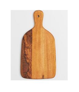 Logo personnalisé Blocs à découper Planche à découper en bois avec poignée Ensemble de planches à découper en bois d'acacia et de noyer pour la gravure - Product Image 2