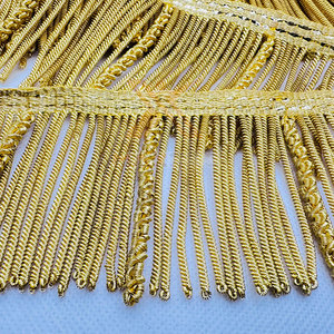 Flecos de Hilo Metálico Hechos con el Mejor Material, Accesorios para Uniformes, Flecos de Hilo Metálico Personalizados - Product Image 5
