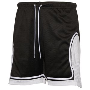 Ropa de calle de poliéster sólido con logotipo OEM, pantalones cortos de gimnasio de talla grande en blanco, pantalones cortos de secado rápido transpirables de verano para hombre de malla personalizada de baloncesto - Product Image 3