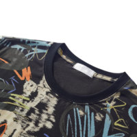 Nouveau style tendance 2026 – T-shirt décontracté personnalisable pour homme, imprimé, à manches courtes, col rond, coupe classique, respirant, séchage rapide, 100 % coton de haute qualité