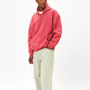 Sudadera con capucha estampada Fabricantes de algodón ligero Terry Fabric Impresión personalizada Ropa informal Sudadera con capucha al por mayor para hombres - Product Image 2