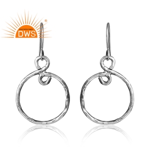 Pendiente oxidado de plata 925 de diseño caliente para mujer, joyería personalizada para mujer, regalo para ella - Product Image 1