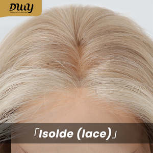 Isolde Lace Front Free Part Synthetic <b>Wig</b> 13x4 Mid-Length Straight Blonde Glueless for Ladies High Quality DWY NEW DWY <b>Wig</b> - Product Image 6