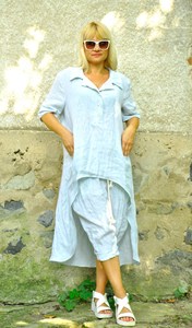 Mono de Trabajo de Verano para Mujer, de Algodón Orgánico, con Estampado a Cuadros, Manga Larga, Hombros Descubiertos, de Secado Rápido - Product Image 2