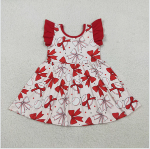 Robe de baseball rouge pour filles GSD3456 - Product Image 6