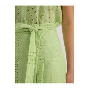 Jupes en coton plissées BGN MAXI avec broderie, robes décontractées en provenance de Turquie - Product Image 4