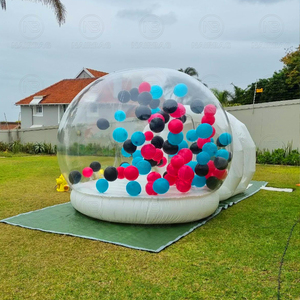 Cúpula inflable transparente, tienda de burbujas iglú, casa de rebote de globo inflable para fiesta - Product Image 3