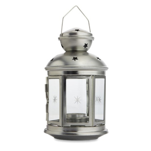 Meilleur design Lanterne de décoration pour fêtes d'anniversaire en centre de villégiature en métal et verre Vaisselle polie pour Noël - Product Image 2