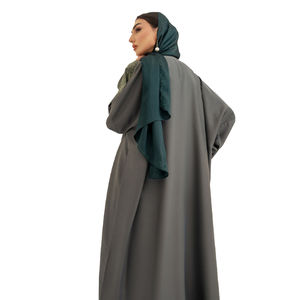 Vêtements islamiques pour femmes de haute qualité, nouvelle arrivée, grande taille, manches longues, vêtements islamiques décontractés, élégants, abaya légers - Product Image 3