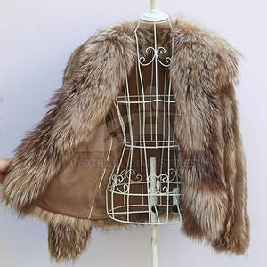 Nouveau style, tendance spécifique, titres : Manteau en fourrure de Mongolie pour femme, style vintage, fourrure de Mongolie, vêtement d'hiver haut de gamme - Product Image 4