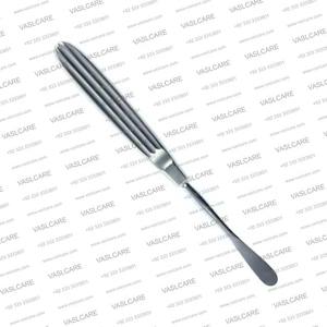 Obwegeser Periosteal Elevador Curva completa 7mm de ancho, longitud total 200mm Herramienta de cirugía plástica de acero inoxidable alemán Vaslcare - Product Image 6