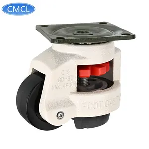 Rodízios de roda de nivelamento CMCL Rodízio de nivelamento com pedal rodízios autoniveladores