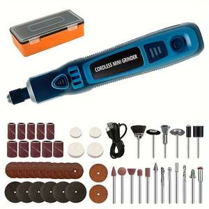 Mini perceuse électrique rechargeable par USB à vitesse réglable, mini stylo de meulage électrique, art des ongles <span class=keywords><strong>pour</strong></span> animaux de compagnie, sculpture, polissage - Product Image 1