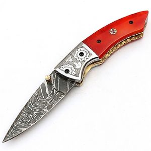 Nuevo cuchillo plegable para acampar al aire libre personalizado, cuchillo plegable multifuncional con cubierta de cuero a precio barato, cuchillos plegables - Product Image 2